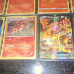 Pokemon Trading Card Game Mixed Card Lot Steam Siege, Charizard, EX, GX, Holo - Image 3