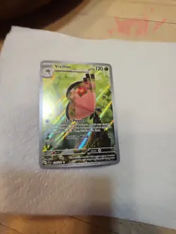 Pokemon TCG Vivillon 193/191 Full Art Illustration Rare Surging Sparks Holo - Image 3