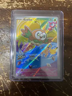 Rowlet 043 Holo Promo ME: Mega Evolution Promo Pokemon Near Mint PACK FRESH HTF - Image 1