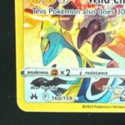 2023 Pokemon Gaming Sword & Shield Crown Zenith Pikachu #160/159 - Image 4