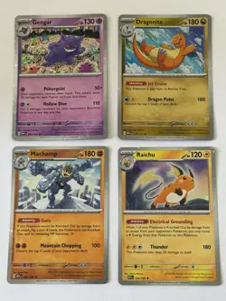 Set of 4 - Pokemon 151 Sam’s Club Mini Tin Bundle Cosmos Holo Promo Cards - Image 1