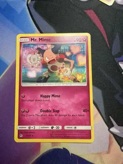 Pokemon TCG Mr. Mime 43/68 Hidden Fates Regular - Image 1