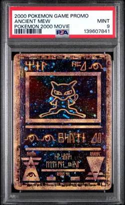 2000 Ancient Mew Pokemon 2000 Movie Game Movie Pokemon PSA 9 - Image 1
