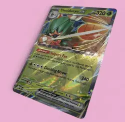 Decidueye ex 012/088 Double Rare Pokemon Mega Evolution Perfect Order Near Mint - Image 2