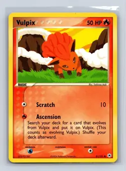 VULPIX 81/101 C HIDDEN LEGENDS POKEMON LP - Image 1