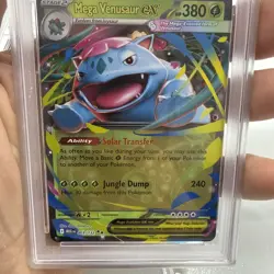 2025 Pokemon Meg En Mega Venusaur Ex #3 PSA 10 GEM MT - Image 3