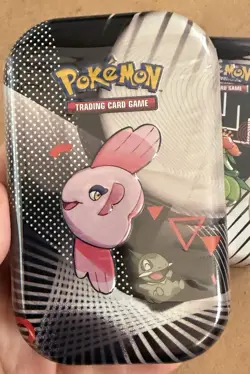 Pokemon Scarlet & Violet 2 Mini Tins w/ 2 booster packs each Sealed English - Image 2