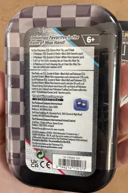 Pokemon Scarlet & Violet 2 Mini Tins w/ 2 booster packs each Sealed English - Image 3