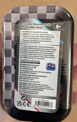 Pokemon Scarlet & Violet 2 Mini Tins w/ 2 booster packs each Sealed English - Image 5