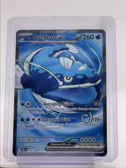 DONDOZO EX 2025 POKEMON DESTINED RIVALS ULTRA RARE A 211/182 Q2714 - Image 1