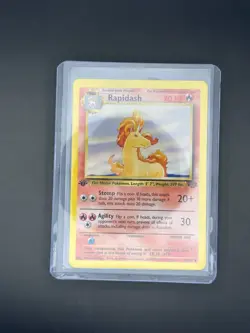 Rapidash 44/64 - Jungle 1st Edition - MP Pokemon TCG English - Image 3