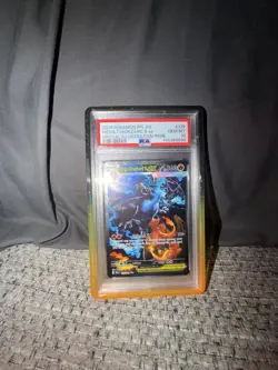 Pokemon Mega Charizard X Ex Phantasmal Flames Illustration Rare Holo PSA 10 - Image 1