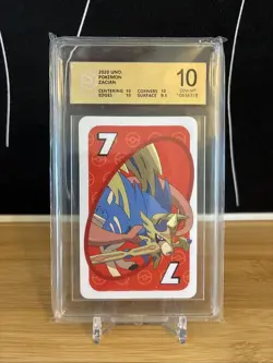 2020 UNO Pokemon Zacian #7 Gem Mint 10 PCG - Image 1