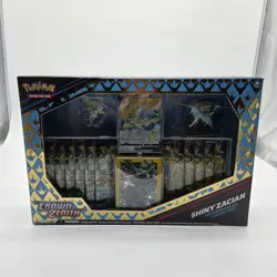 Pokemon Tcg Crown Zenith Shiny Zacian And Shiny Zamazenta - Image 1