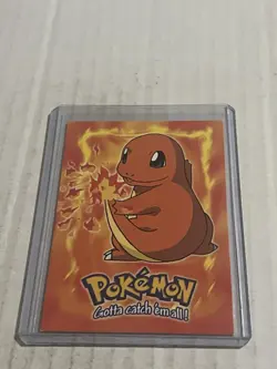 Charmander #E4 Pokemon 1999 Topps Movie Evolution - Image 1