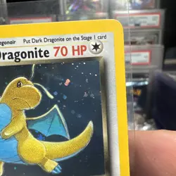 Pokemon Dark Dragonite 5/82 Team Rocket Holo MP - Image 3