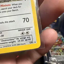 Pokemon Dark Dragonite 5/82 Team Rocket Holo MP - Image 4