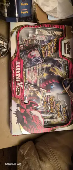 Pokemon Darkrai VSTAR Premium Collection Box Booster Promo English - Image 1