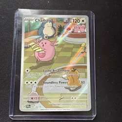 Chansey 187/167 Pokemon Sv06: Twilight Masquerade Holo MINT - Image 1