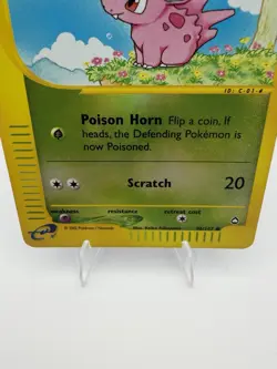 Pokemon Nidoran M Aquapolis Common Basic 50HP #96/147 English 2002 Regular - Image 5