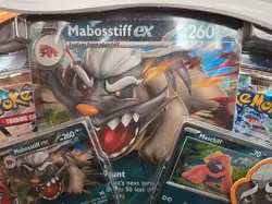 Pokemon Mabosstiff EX Box New Factory Sealed - Image 2