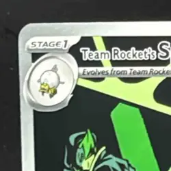 2025 Pokemon Gaming Destined Rivals Team Rocket's Spidops #187/182 - Image 3