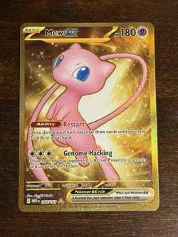 Pokemon TCG Mew EX 205/165 Scarlet & Violet Holo Hyper Rare NM - Image 1