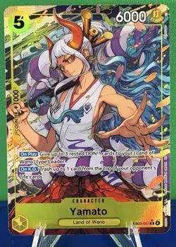 Yamato (Alternate Art) EB03-057 One Piece Extra Booster: Heroines - Near Mint - Image 1