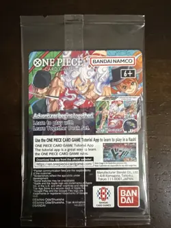 One Piece Monkey.D.Luffy US College Basketball Promo Card SEALED - Image 2
