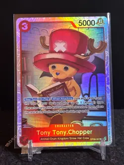 Tony Tony Chopper - Super Rare - Holo Foil - OP08 - Two Legends - Image 1