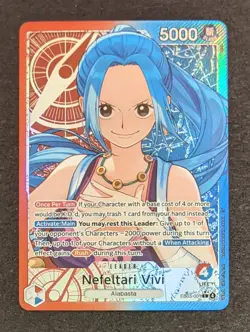 Nefeltari Vivi EB03-001 L Alt Art English NM EB: Heroines Edition One Piece Card - Image 1