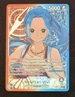 Nefeltari Vivi EB03-001 L Alt Art English NM EB: Heroines Edition One Piece Card - Image 2
