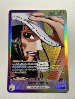 Nico Robin Leader Alt Art OP09-062 English One Piece Emperors in the New World - Image 1