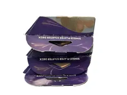 Lot x3 2024 Disney Lorcana TCG First Chapter Amber & Amethyst Starter Deck WSC28 - Image 5