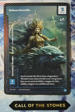 Wonders of the First, CotS - Kohana Stormfin 103/402 E, Classic Foil - Image 1