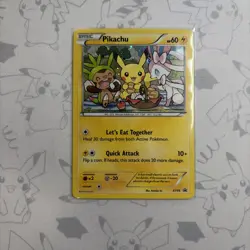 Pikachu TCG XY95 XY Black Star Promo Holo Card NM Pokemon TCG - Image 1