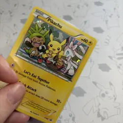 Pikachu TCG XY95 XY Black Star Promo Holo Card NM Pokemon TCG - Image 2