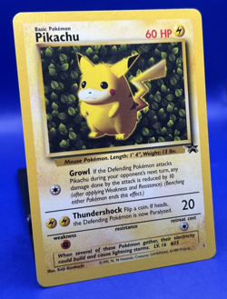 1999 Pokemon Card Ivy Pikachu WoTC Black Star Promo #1 LP - Image 3