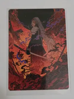 Mtg - Nibelheim Aflame Art Card - Art Series: FINAL FANTASY (AAFIN) - Nm - Image 1