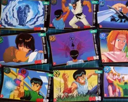 Vintage 1994 Yu Yu Hakusho Carddass Story Collection Card Complete Set G56344 - Image 3