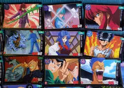 Vintage 1994 Yu Yu Hakusho Carddass Story Collection Card Complete Set G56344 - Image 5
