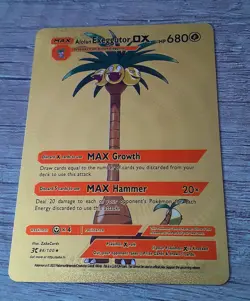 Alolan Exeggutor DX Hp680 Gold Foil Card Pokemon Nintendo 2023 - Image 1