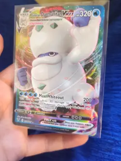 Pokemon TCG Galarian Darmanitan VMAX 037/185 Vivid Voltage Ultra Rare Card - Image 4