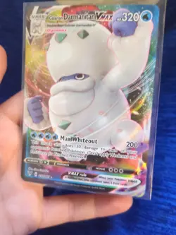 Pokemon TCG Galarian Darmanitan VMAX 037/185 Vivid Voltage Ultra Rare Card - Image 5