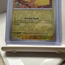 Pokemon Card Pikachu Temporal Forces Reverse Holo 051/162 Near Mint - Image 3