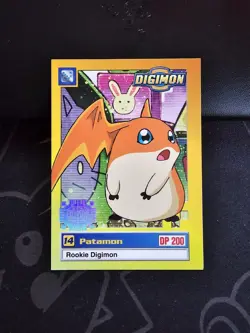 Digimon Trading Card Animated Series 1 Patamon 17 of 34 Exclusive Preview - Image 1