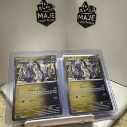 Pokemon Card Miraidon Temporal Forces Cosmo Holo Rare 121/162 Near Mint - Image 1