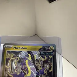 Pokemon Card Miraidon Temporal Forces Cosmo Holo Rare 121/162 Near Mint - Image 4