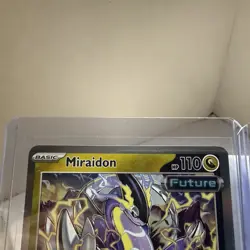 Pokemon Card Miraidon Temporal Forces Cosmo Holo Rare 121/162 Near Mint - Image 5