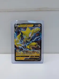 Pokemon TCG Crown Zenith Zeraora V 053/159 Near Mint Card - Image 1